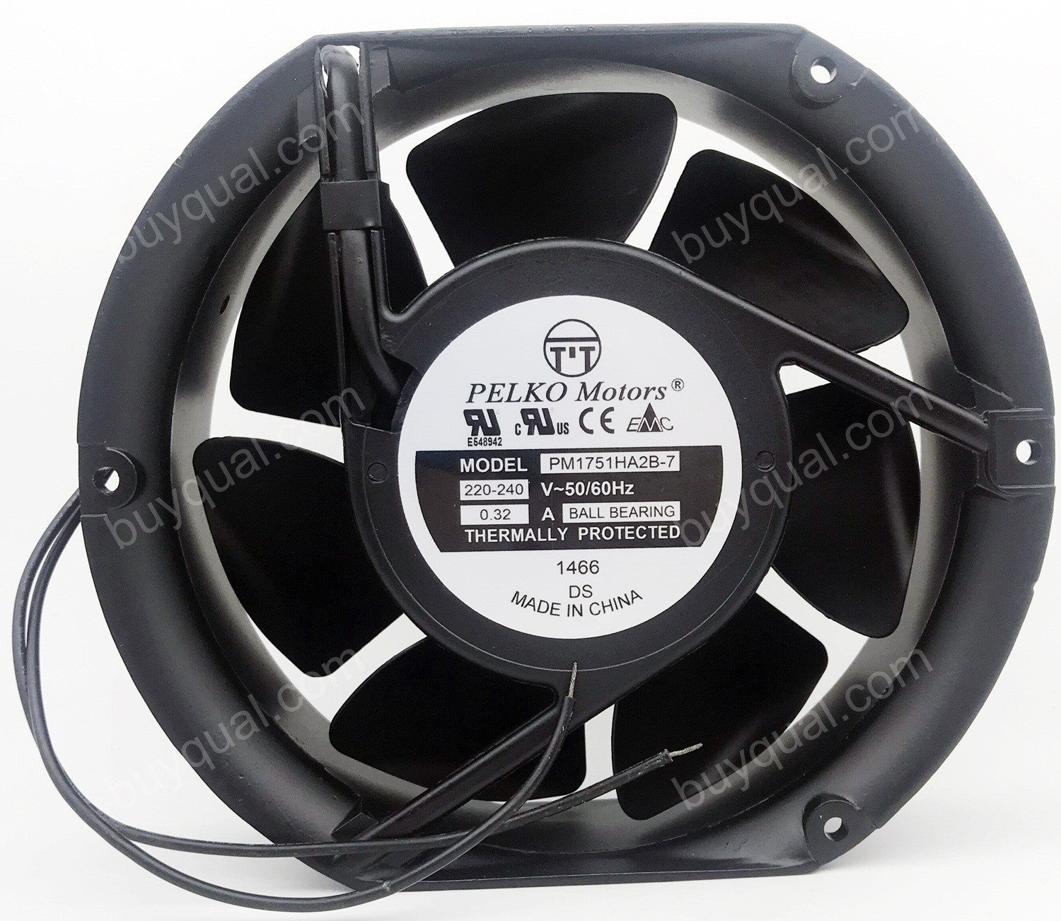 PELKO PM1751HA2B-7 220/240V 0.32A Cooling Fan PELKO PM1751HA2B-7 220/240V 0.32A Cooling Fan